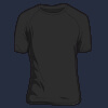 Couleur Black t-shirt Gildan 5000