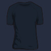 Couleur Navy t-shirt Gildan 5000