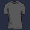 Couleur Dark heather t-shirt Gildan 5000